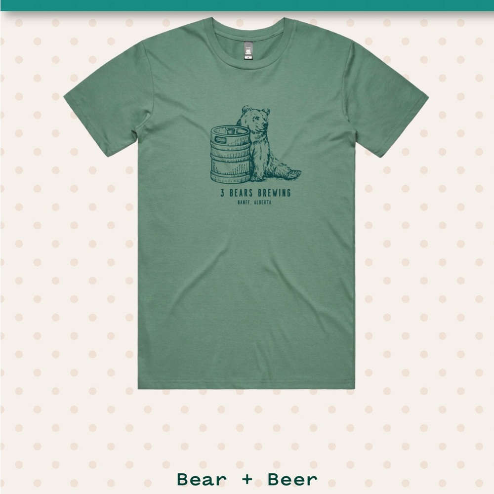 NWOT 3 Bears Brewery T-Shirt